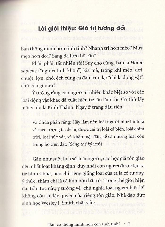 Sách Bạn Có Thông Minh Hơn Con Tinh Tinh