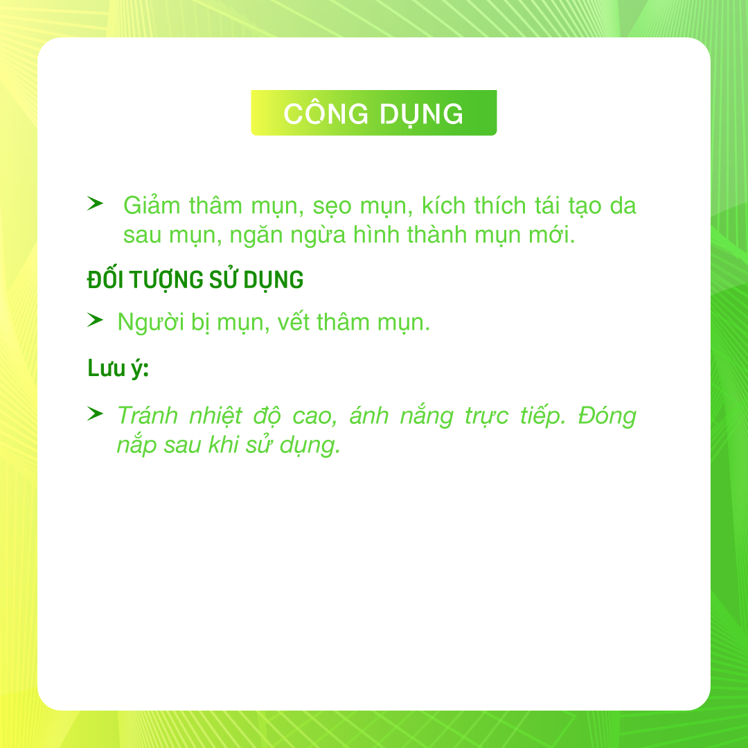 Kem ngừa thâm mụn Fobe Acne - Giảm thâm mụn, sẹo mụn, kích thích tái tạo da sau mụn, ngăn ngừa hình thành mụn mới - Tuýp 15g