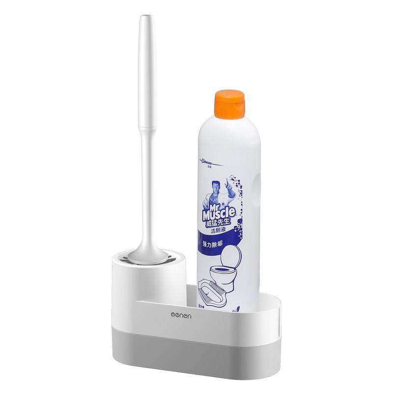Kệ Nhà Vệ Sinh Cọ Bồn Cầu Toilet OENON Treo Dụng Cụ Cọ Rửa Nhà Tắm Có Giá Để Đồ Dán Tường
