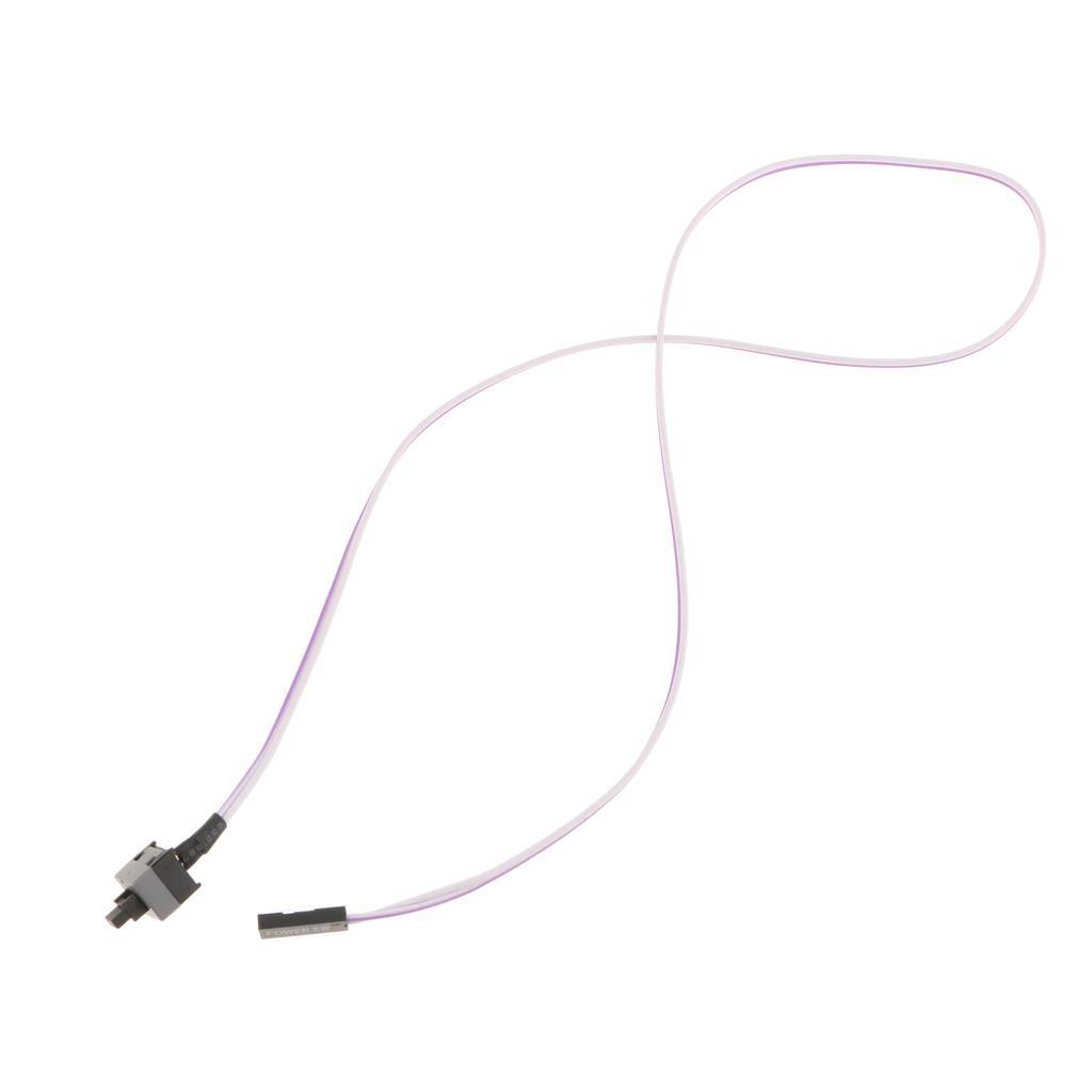 PC Desktop Power Push Button Cable ATX Computer Switch Wire