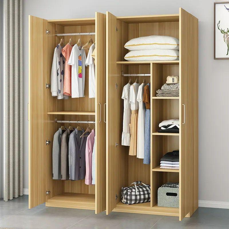 Mẫu Mới Nhất Tủ Quần Áo 4 Cánh Mở Rộng 1m6 Gỗ MDF Phủ Melamine Chống Xước Cao Cấp Giá Rẻ Nhất HN Nhiều Người Tin Dùng
