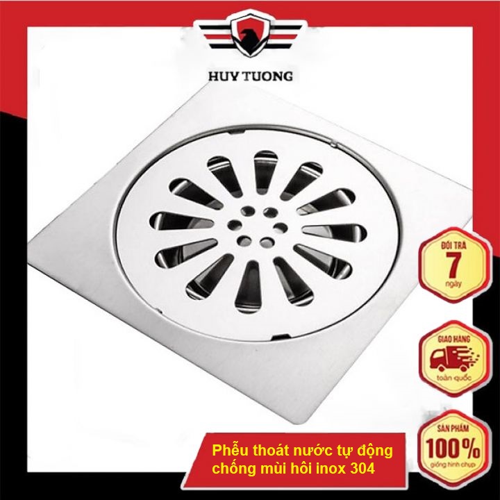 Phễu thoát nước tự động chống mùi hôi inox 304
