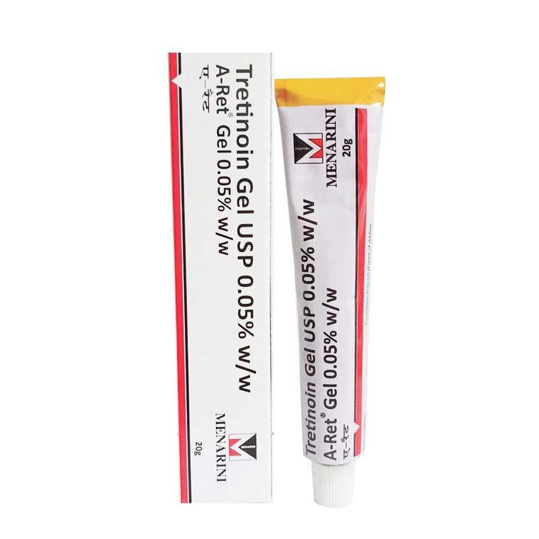 Tretinoin Aret gel 0.05% (20g) - Gel giảm mụn, chống lão hóa - Hee's Beauty Skincare