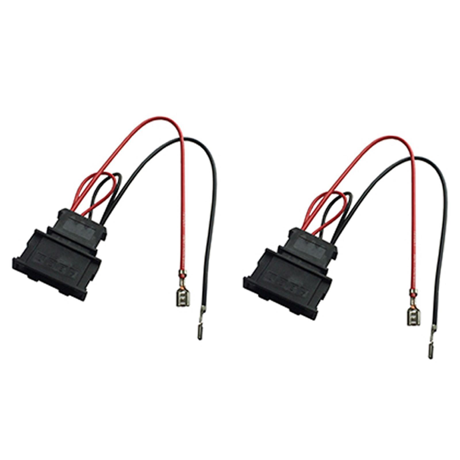 2 Pieces Car Stereo Speaker Wire Harness Adaptor Connector for