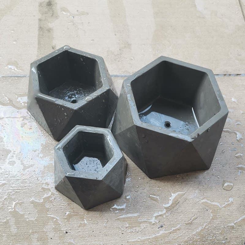 Khuôn đúc chậu mini mới có 4 loại kích thước 9cm, 12cm, 15cm, 18cm