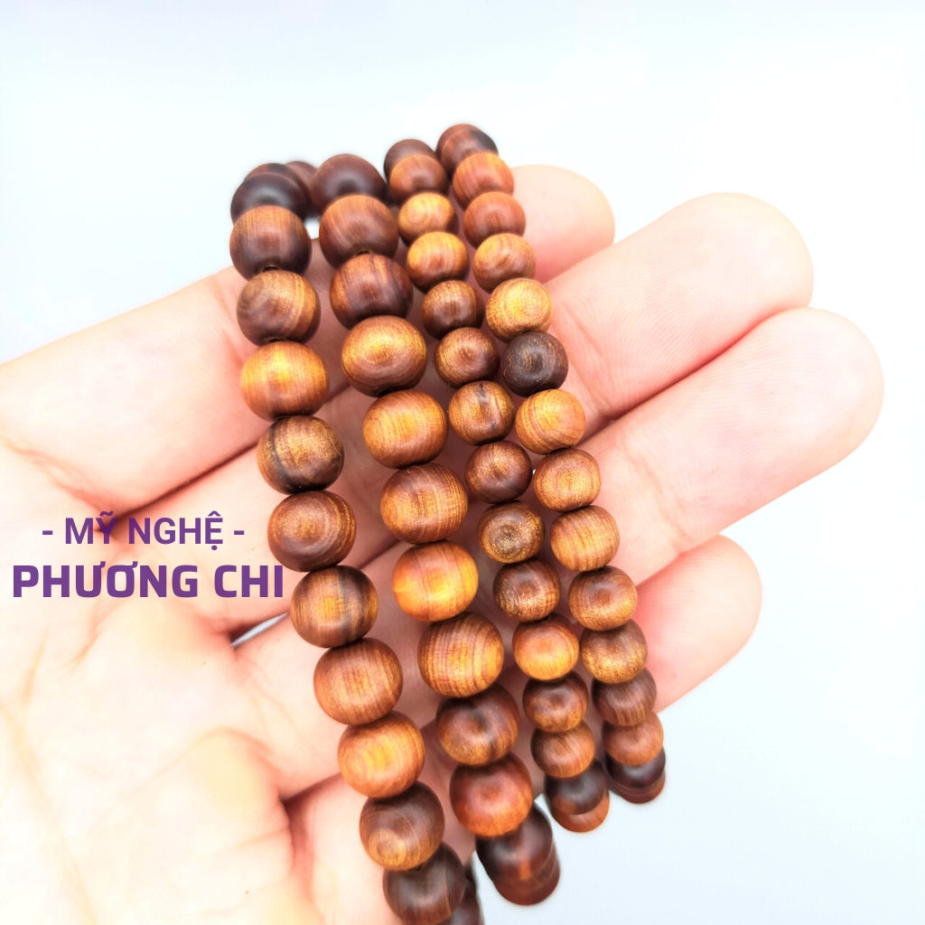 Vòng Đeo Tay Chuỗi Tràng 108 Hạt Gỗ Thơm - Vòng Tay Phong Thủy | Mỹ Nghệ Phương Chi