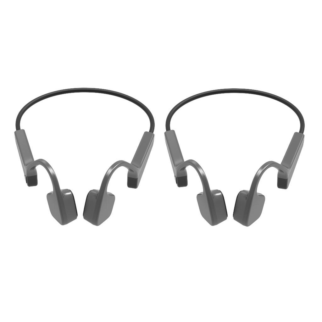 2x Sports Bone Conduction Earphone Wireless 5.0 Headset Headphone
