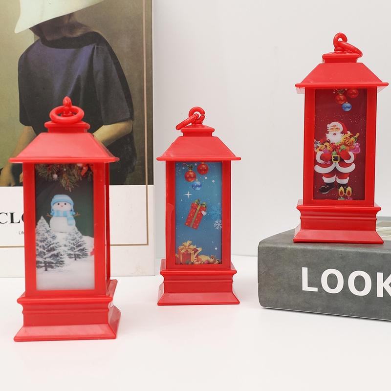 Đèn LED trang trí giáng sinh hình ông già Noel/người tuyết/tuần lộc