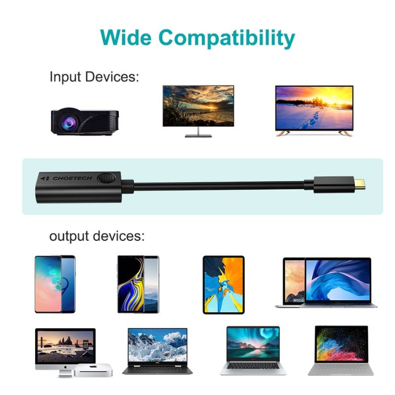 Hub chuyển đổi từ Type C sang HDMI Choetech HUB-H04