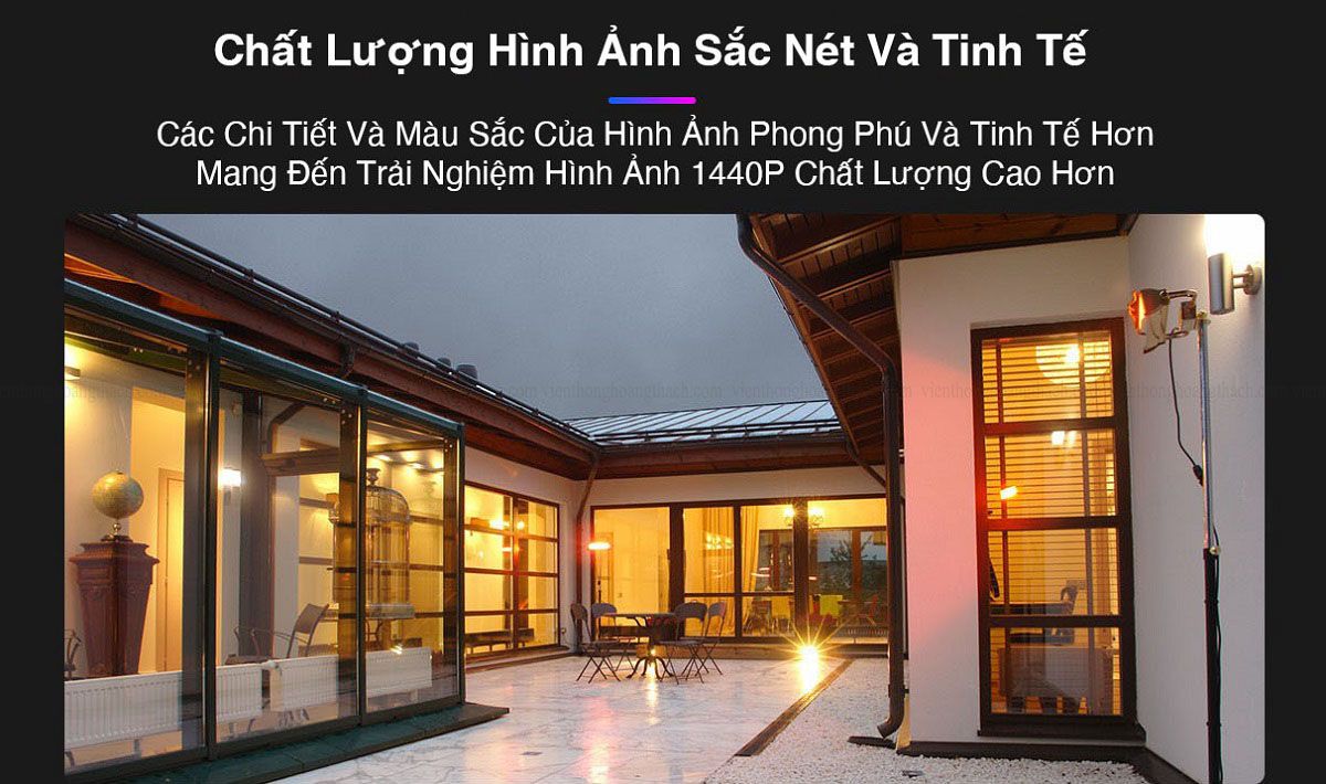 Camera Wifi Ezviz Ngoài Trời AI thông minh, màu ban đêm, H3C 4MP 2K - Hàng chính hãng