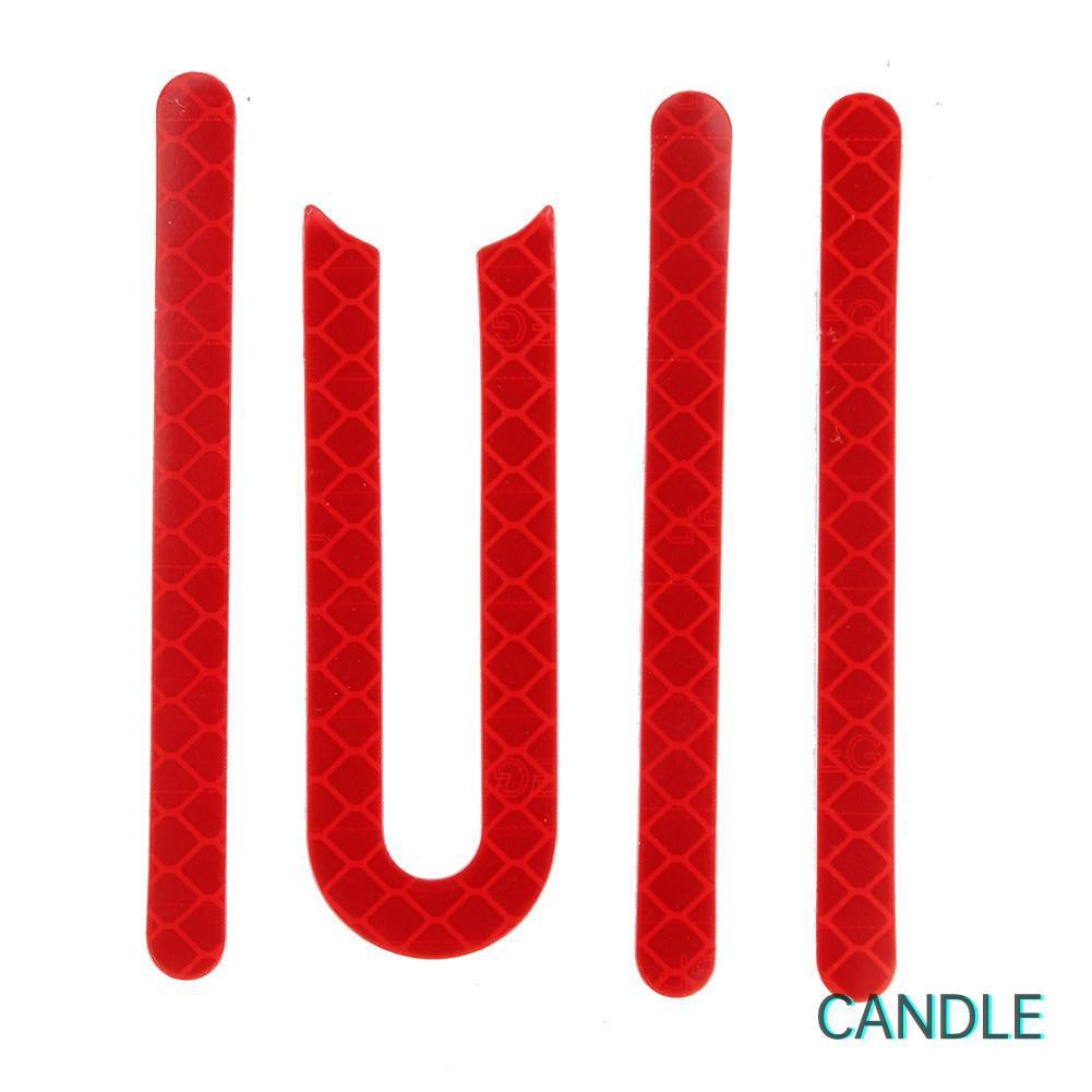 Set 2 Miếng Dán Phản Quang Cảnh Báo Cho Xe Scooter Điện M365