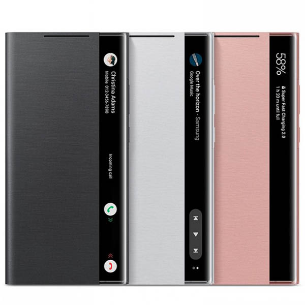 Bao Da Clear View Cover Dành Cho Samsung Note 20 ULtra/ Note 20