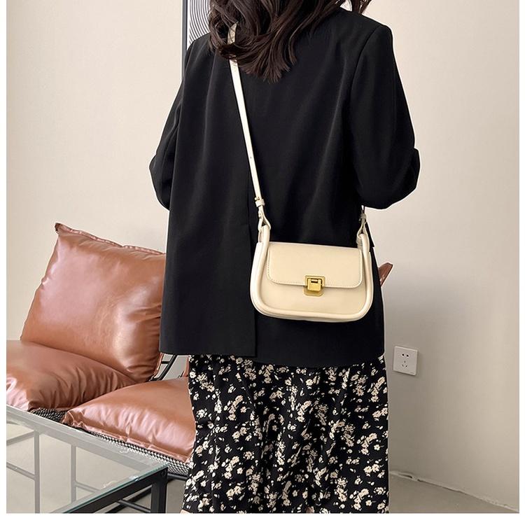 Túi xách nữ đeo chéo, túi xách nữ basic khóa gập da mềm TX02 Sieure888_Store