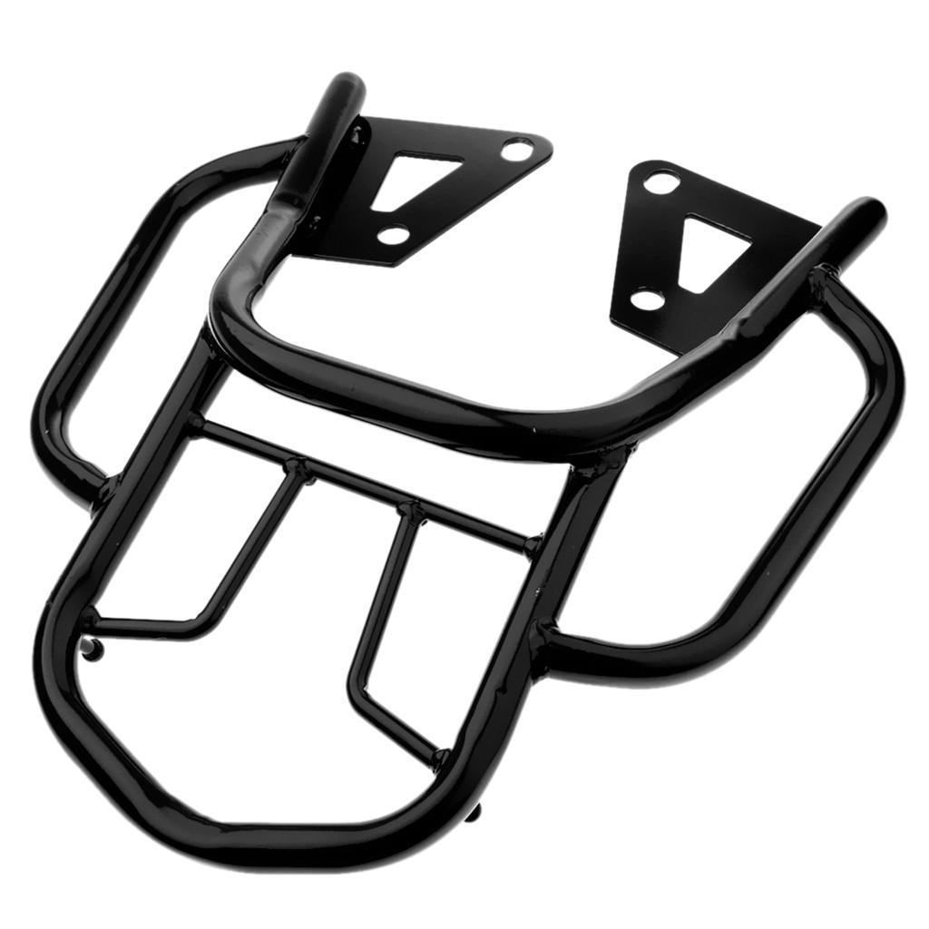 2pcs Motorcycle Bike Bags Rear Luggage Rack for for Grom MSX125 Black