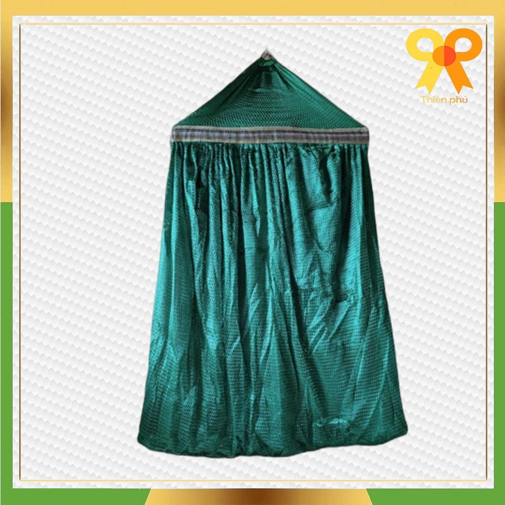 Võng lưới khổ rộng size lớn cán thép 57cm, Chất liệu 100% Sợi polyester - Lưới 2 lớp dày mềm chắc chắn