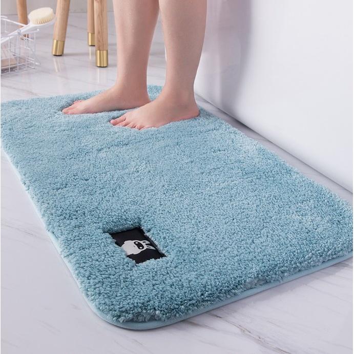 High-hair bathroom toilet door absorbent floor mat carpet bedroom non-slip foot pad bath rug bathroom mat kitchen mat CFH