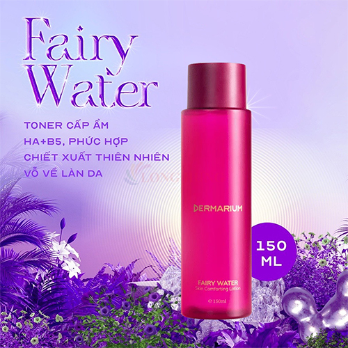 Nước hoa hồng Dermarium Fairy Water (150ml) - Hàng chính hãng