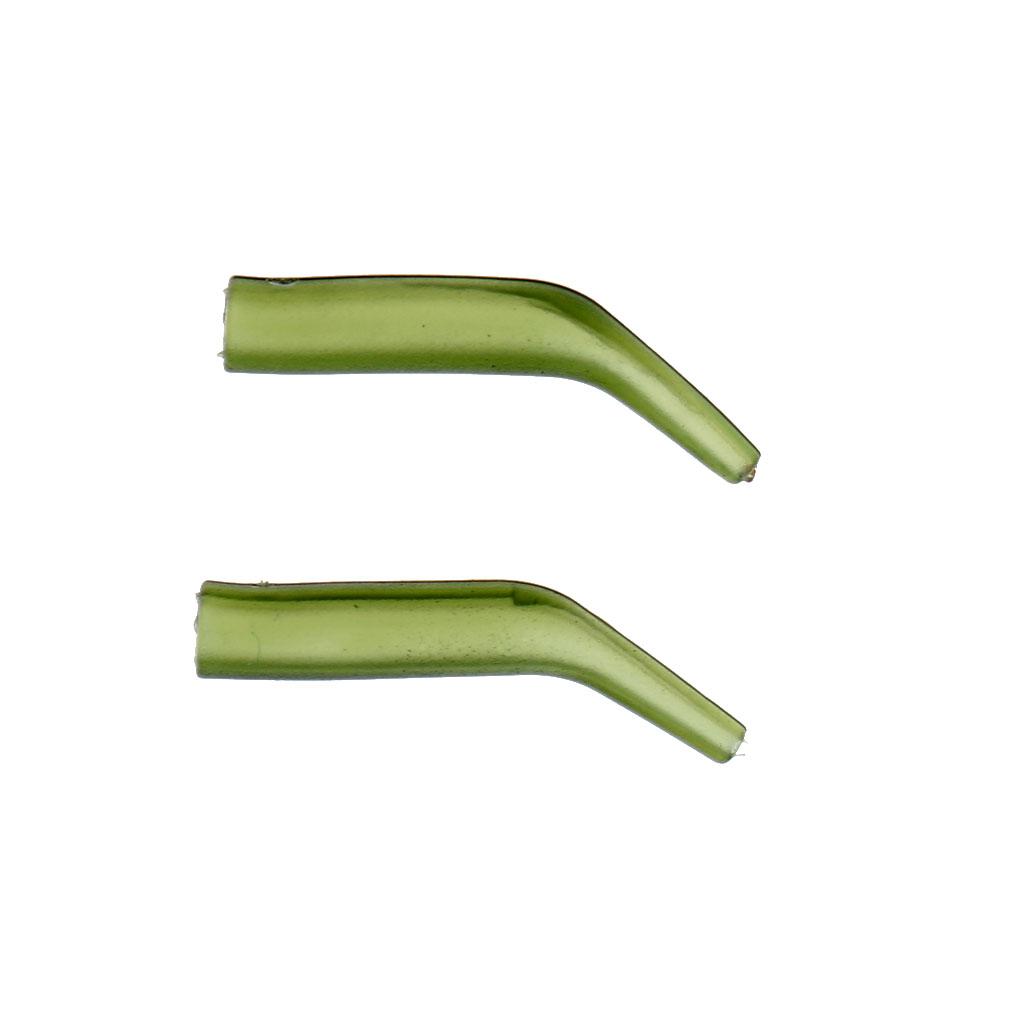 100pcs Line Aligner / Hook Sleeves Carp Fishing Tackle Rig - Small Size