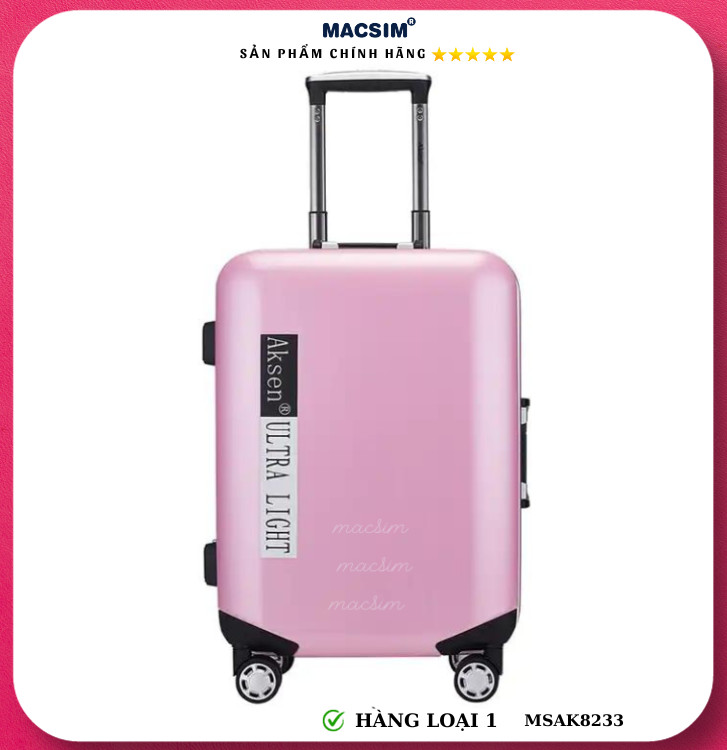 Vali cao cấp Macsim Aksen hàng loại 1 MSAK8233 cỡ 24inch