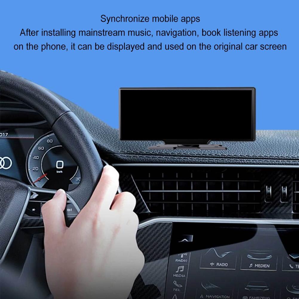 Camera Hành Trình Màn Hình Cảm Ứng 10.26&quot; Ô Tô Taplo Android AllTech Tiếng Việt Carplay, Bản Đồ, 4K