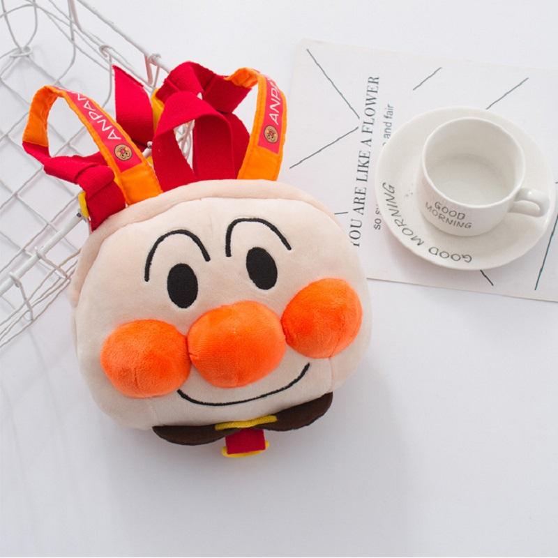 Mới Đến Chống Mất Hoạt Hình Anpanman Mẫu Giáo Cotton Ba Lô Cha Mẹ-Con Ba Lô Trường Tiểu Học Sang Trọng Ba Lô Trẻ Em Quà Tặng