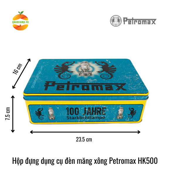 Hộp đựng dụng cụ đèn măng xông Petromax HK500