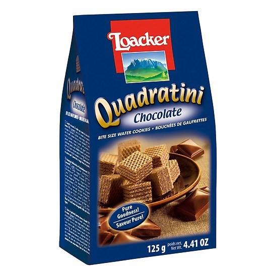 Bánh Xốp Loacker Quadratini 125gr