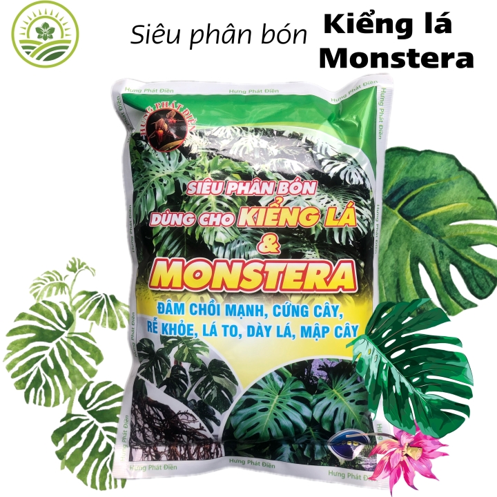 Siêu Phân Bón Dùng Cho Kiểng Lá & Monstera-700G