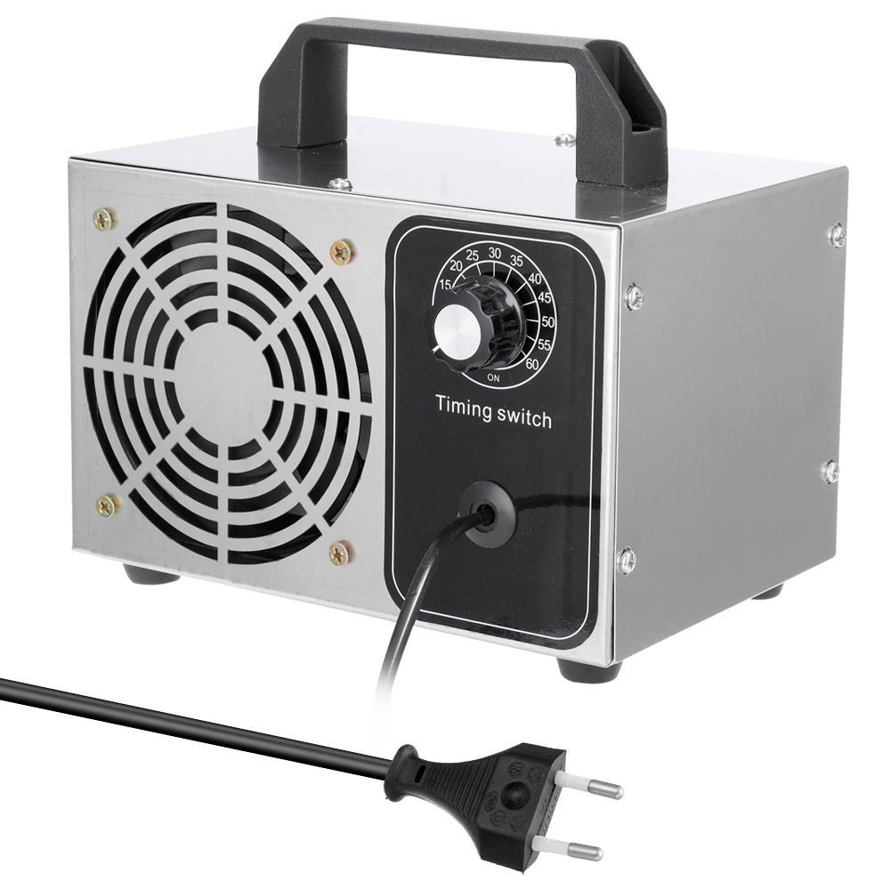 10g/h 220V Portable Ozonator Air Filter Purifier Fan with Timer Function For Home Car Formaldehyde Remover