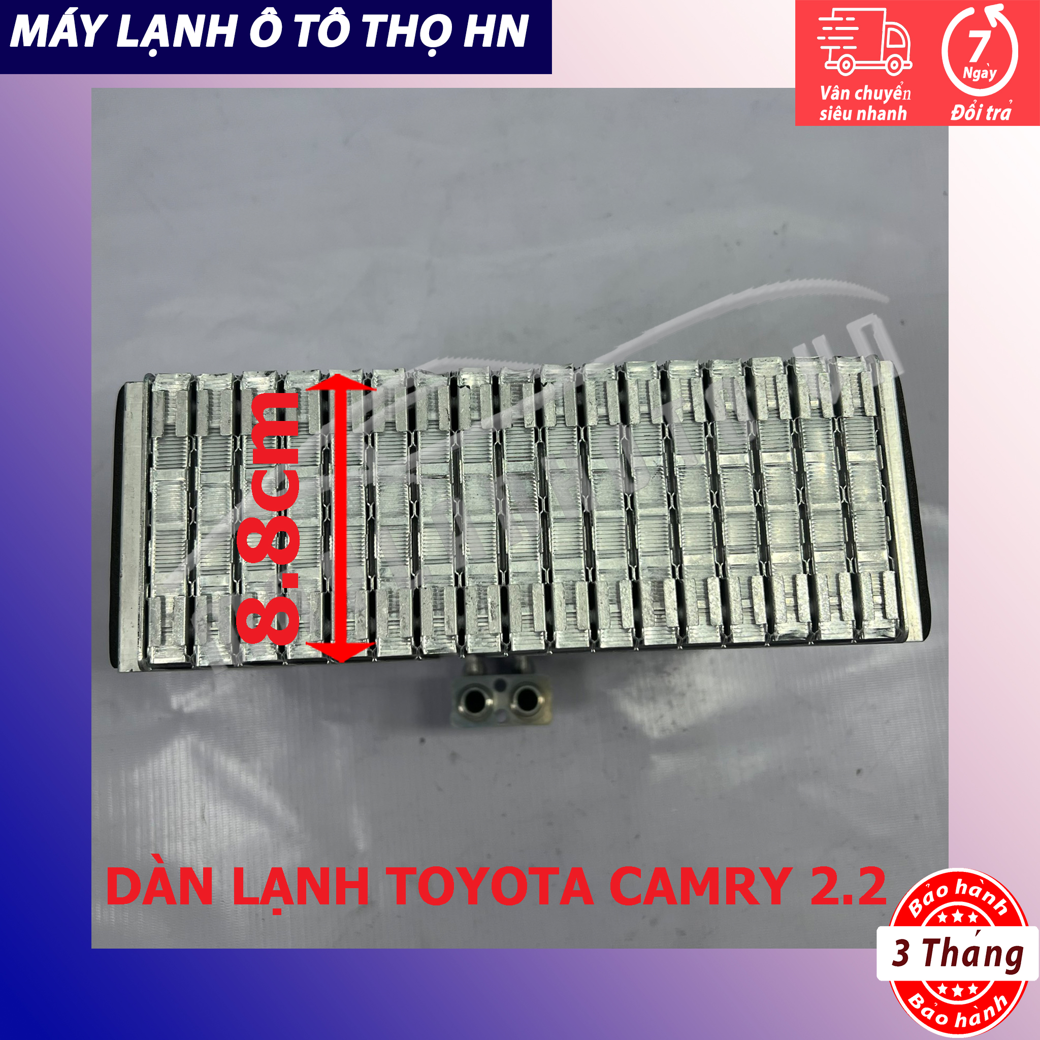 Dàn  lạnh Toyota Camry 2.2 - 3.0 1996 1997 1998 1999 2000 hàng Trung Quốc 96 97 98 99 00
