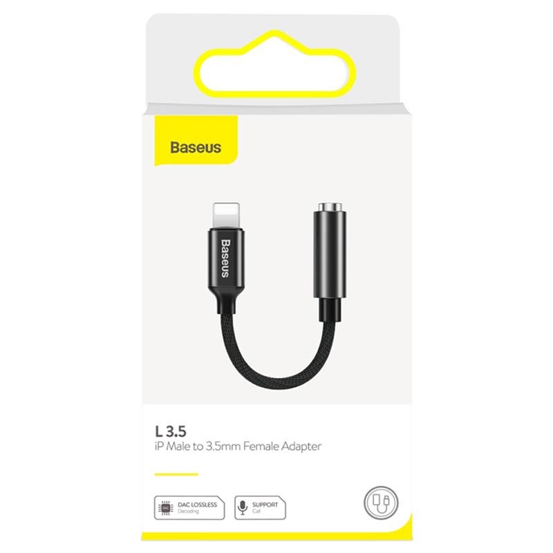 Bộ chuyển đổi USB Baseus iPhone to 3.5mm nhỏ gọn - Hàng chính hãng