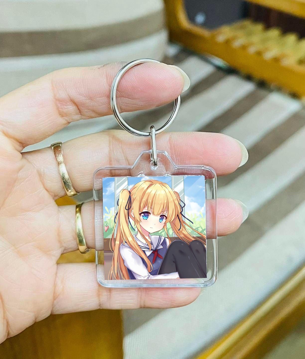 Móc khoá Saenai Heroine no Sodatekata / móc treo khoá anime Saenai Heroine no Sodatekata