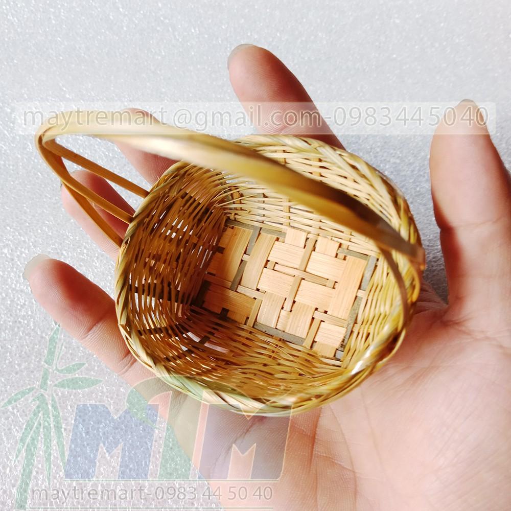 Giỏ tre l Lãng hoa nhí - Phụ kiện trang trí, chụp hình