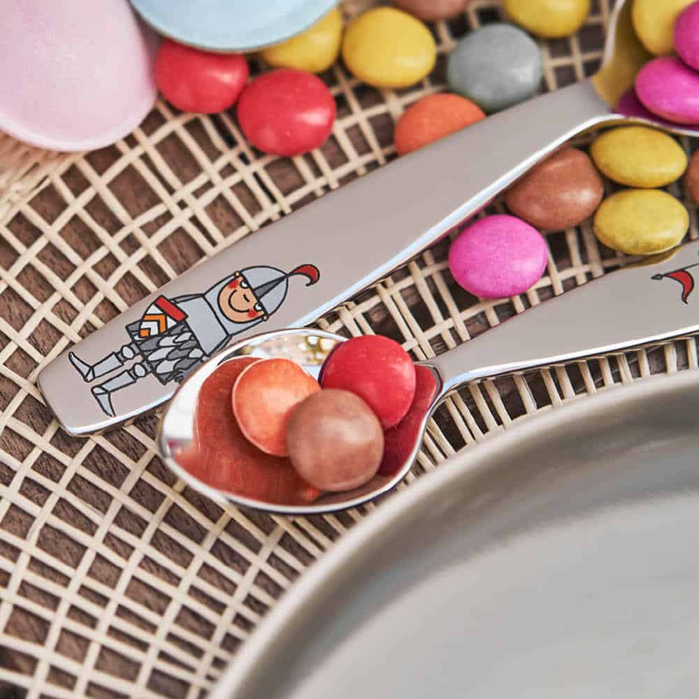 Bộ 4 Dao Thìa Dĩa Trẻ Em Eckbert Zwilling 07132-210-0 Hàng chính hãng