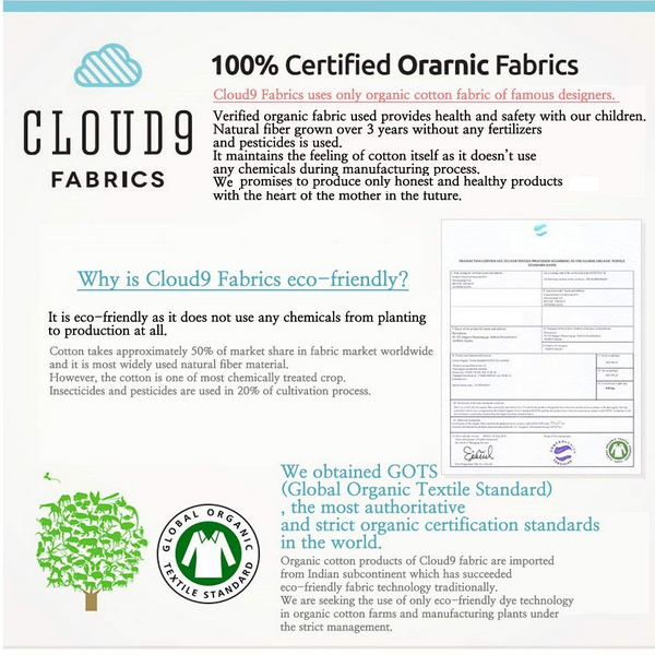Khăn cotton sợi tre ORGANIC siêu mềm mịn hãng AOBERST