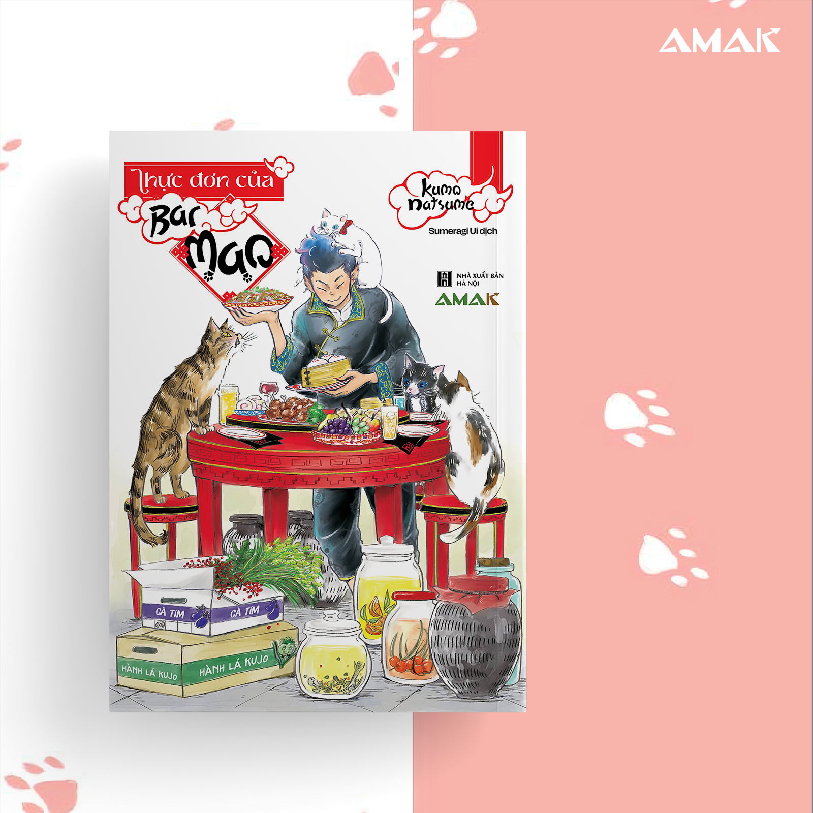 [Manga] Thực Đơn Của Bar Mao - Tác giả: Kumo Natsume - Amakbooks