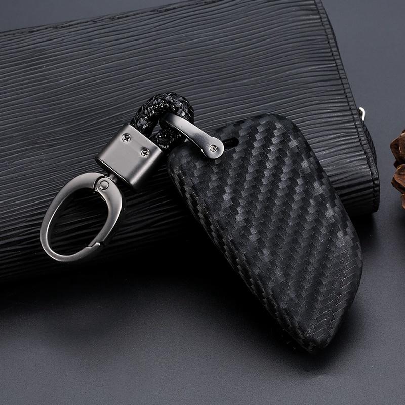 Vỏ Chìa Khóa Điều Khiển Từ Xa Bằng Sợi Carbon Cho Bmw X1 X3 X5 X6 Series 1 2 5 7 F15 F16 E53 E70 E39 F10 F30 G30