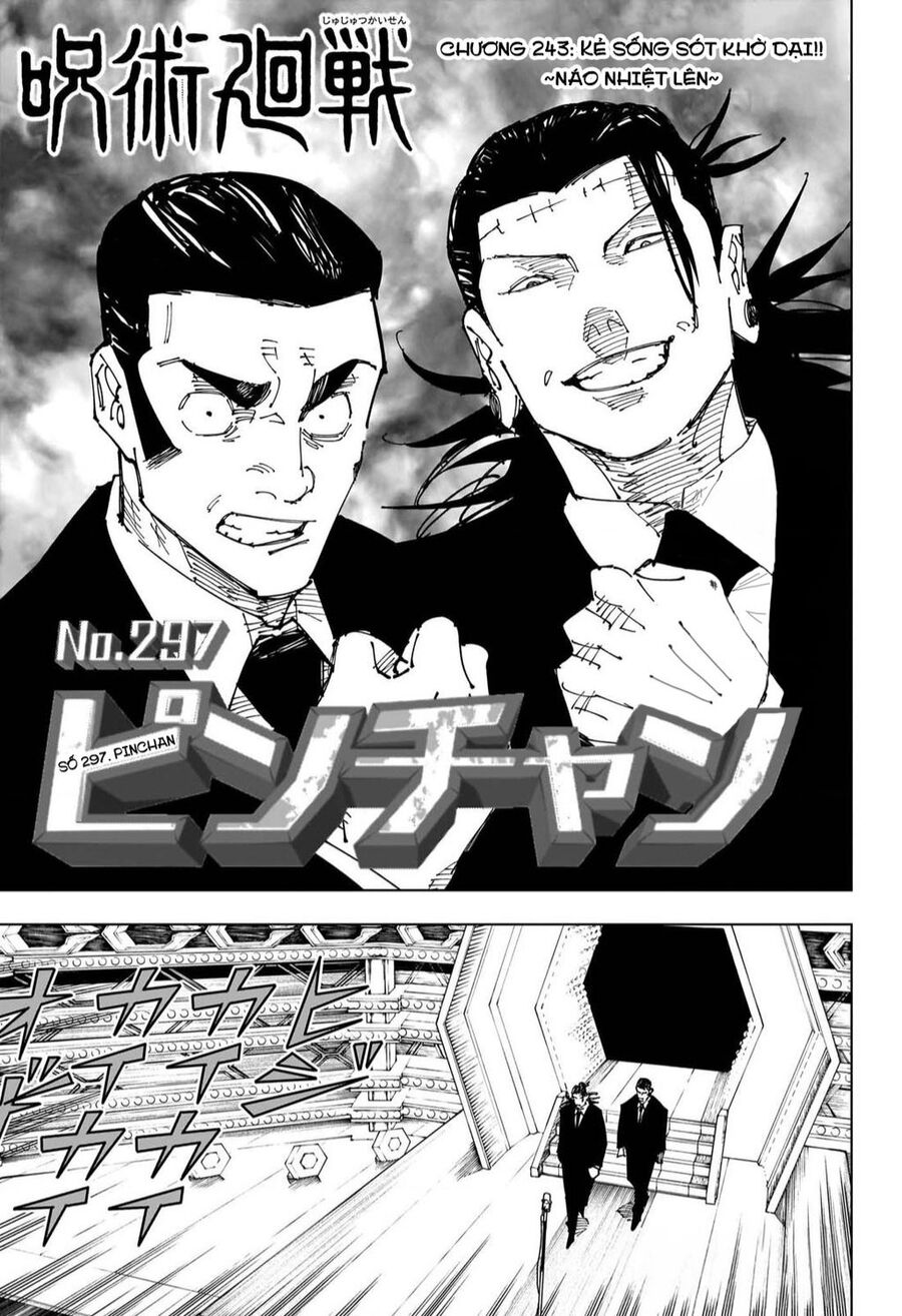 jujutsu kaisen - chú thuật hồi chiến chapter 243 3