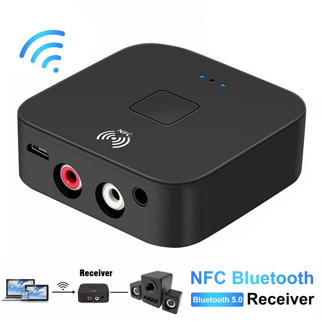 BỘ PHÁT NHẠC BLUETOOTH NFC - SÓNG XA 10M - AUDIO 3.5