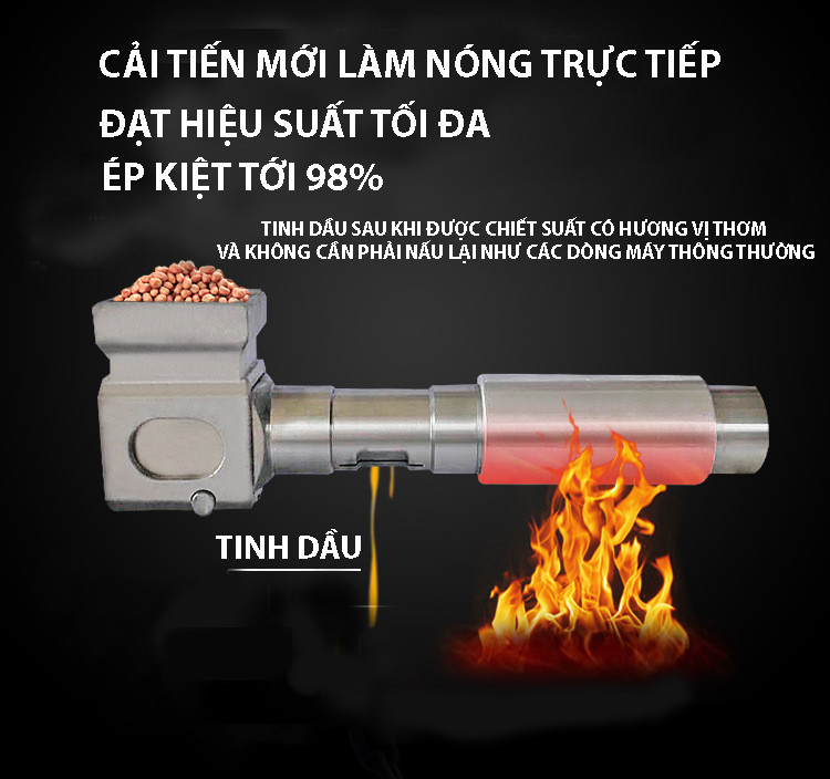 Máy ép dầu thực vật gia đình