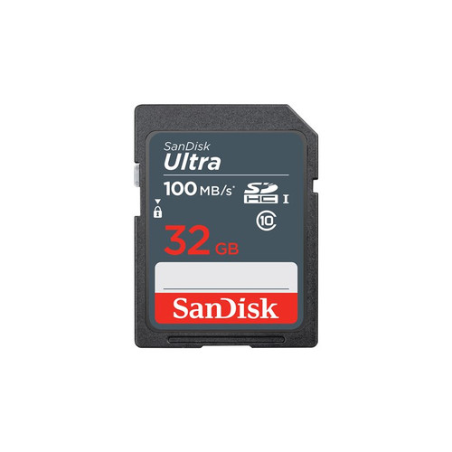 Thẻ nhớ SanDisk Ultra SDHC, SDUNR 32GB, C10, UHS-I, 100MB/s_SDSDUNR-032G-GN3IN - Hàng Chính Hãng