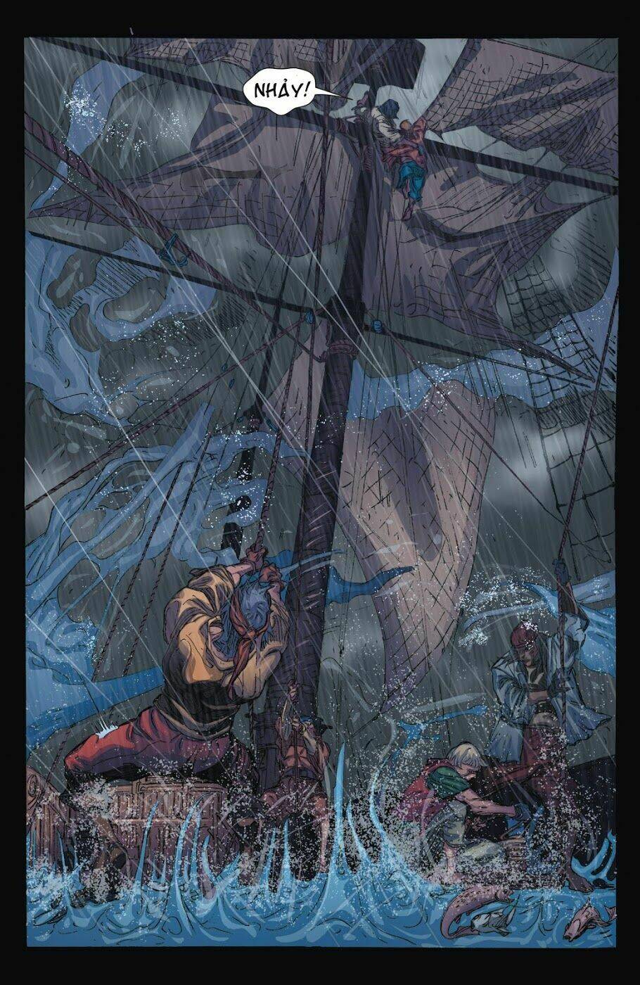 râu đen: huyền thoại vua hải tặc - blackbeard: legend of the pyrate king chapter 1 12