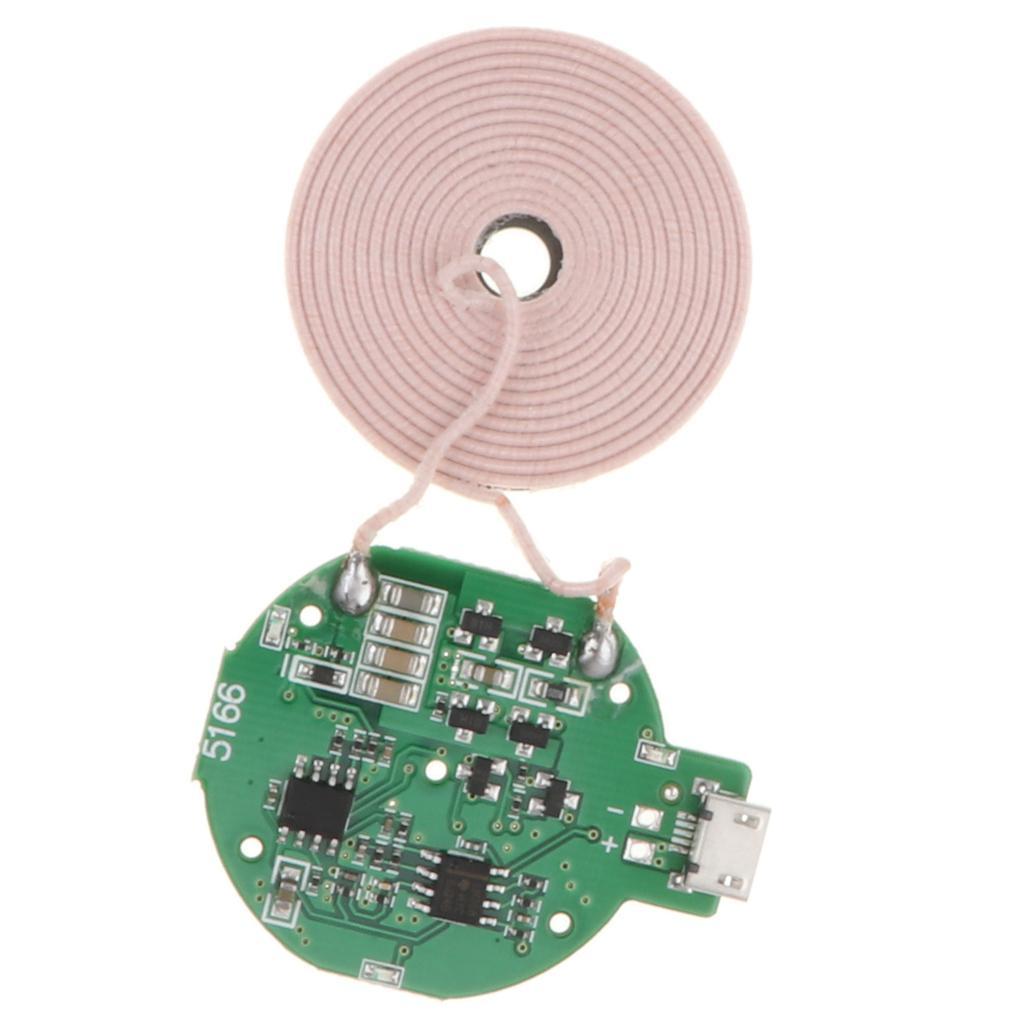 3-4pack Qi Wireless Charger PCBA Circuit Board with Coil Wireless Charging