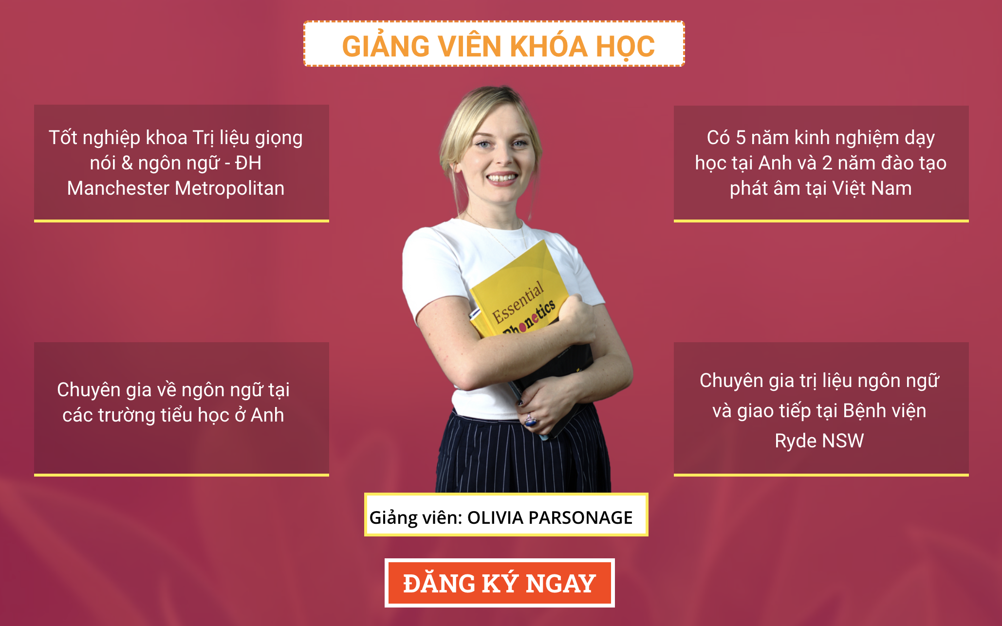 Khoá học Luyện phát âm tiếng anh cùng chuyên gia