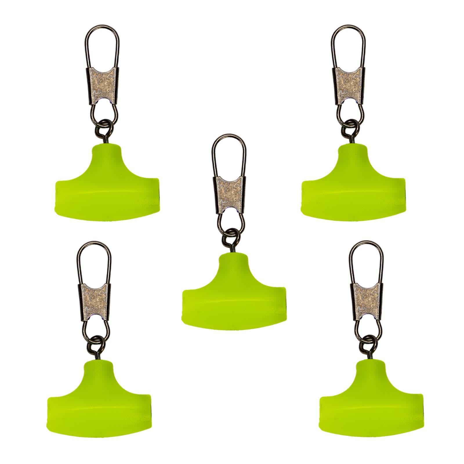 5x Sinker Slider Sinker Weight Connector with Snap Fishing Line Sinker Slide