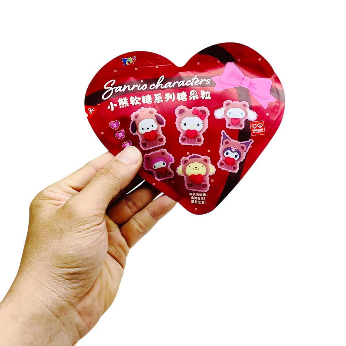 Blindbox Đồ Chơi 2 Mô Hình Sanrio characters - Gummy Bear Series Q-Bean - Allforplay RS27