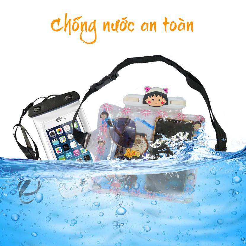 Túi Chống Nước Cho Điện Thoại, Đồ Cá Nhân, Tiện Lợi Khi Đi Tắm Biển, Đi Mưa