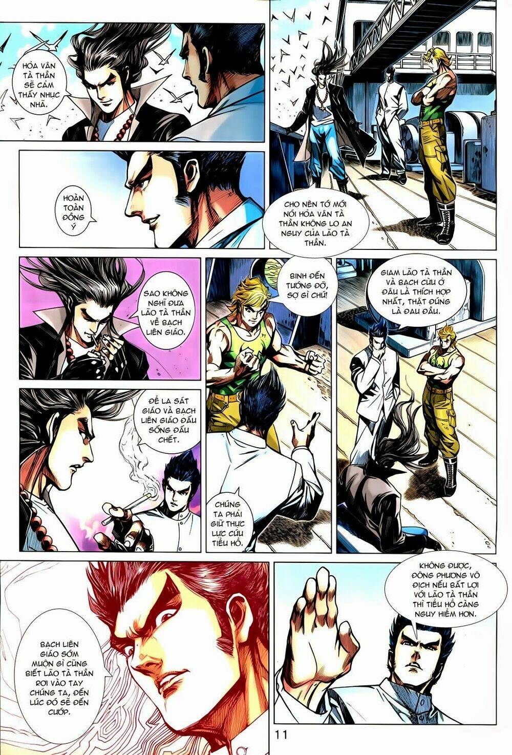 tân tác long hổ môn chapter 721 11