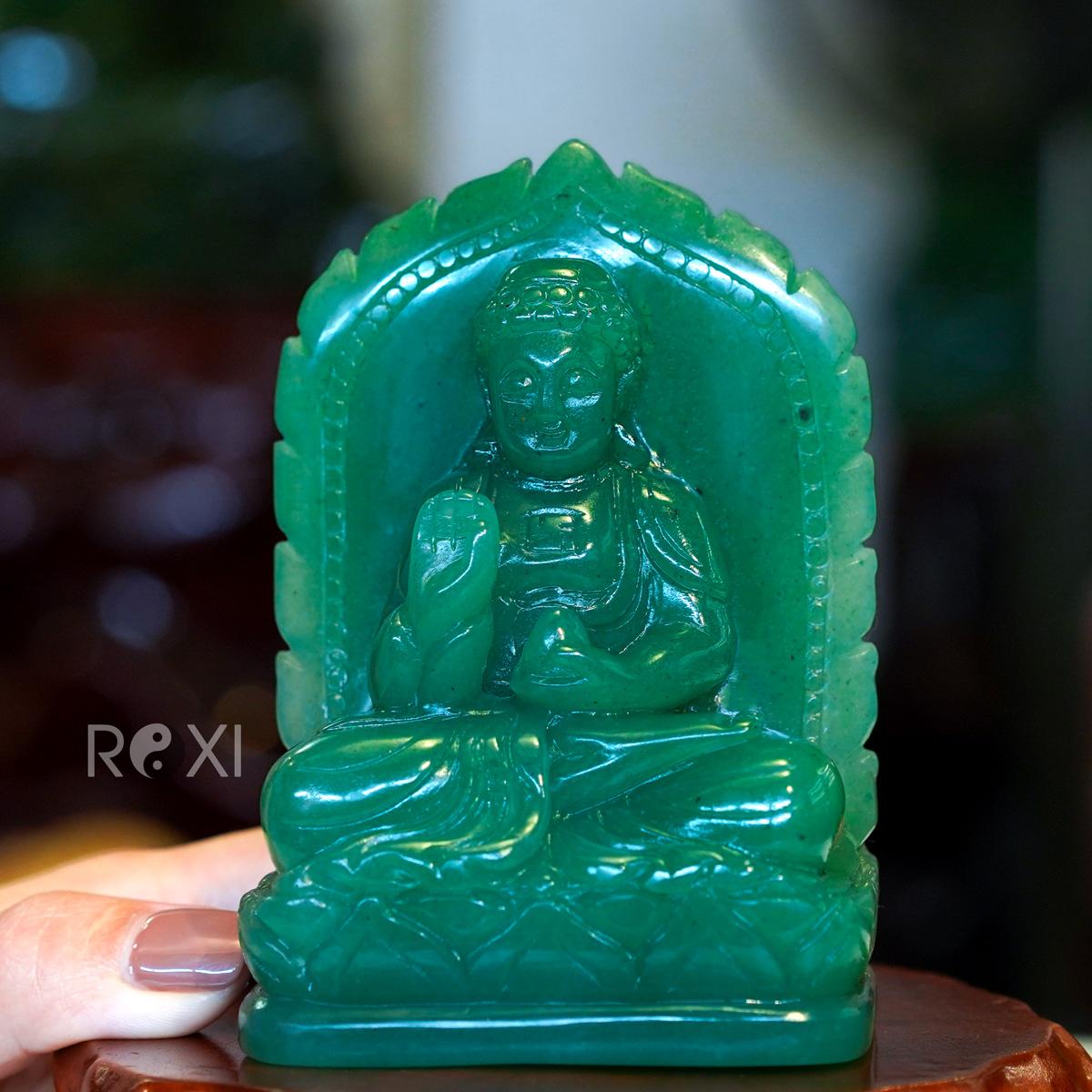 Tượng Phật đặt bàn/đặt xe ADida thạch anh