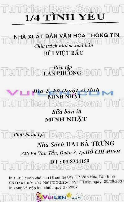 1/4 tình yêu chapter 10 3